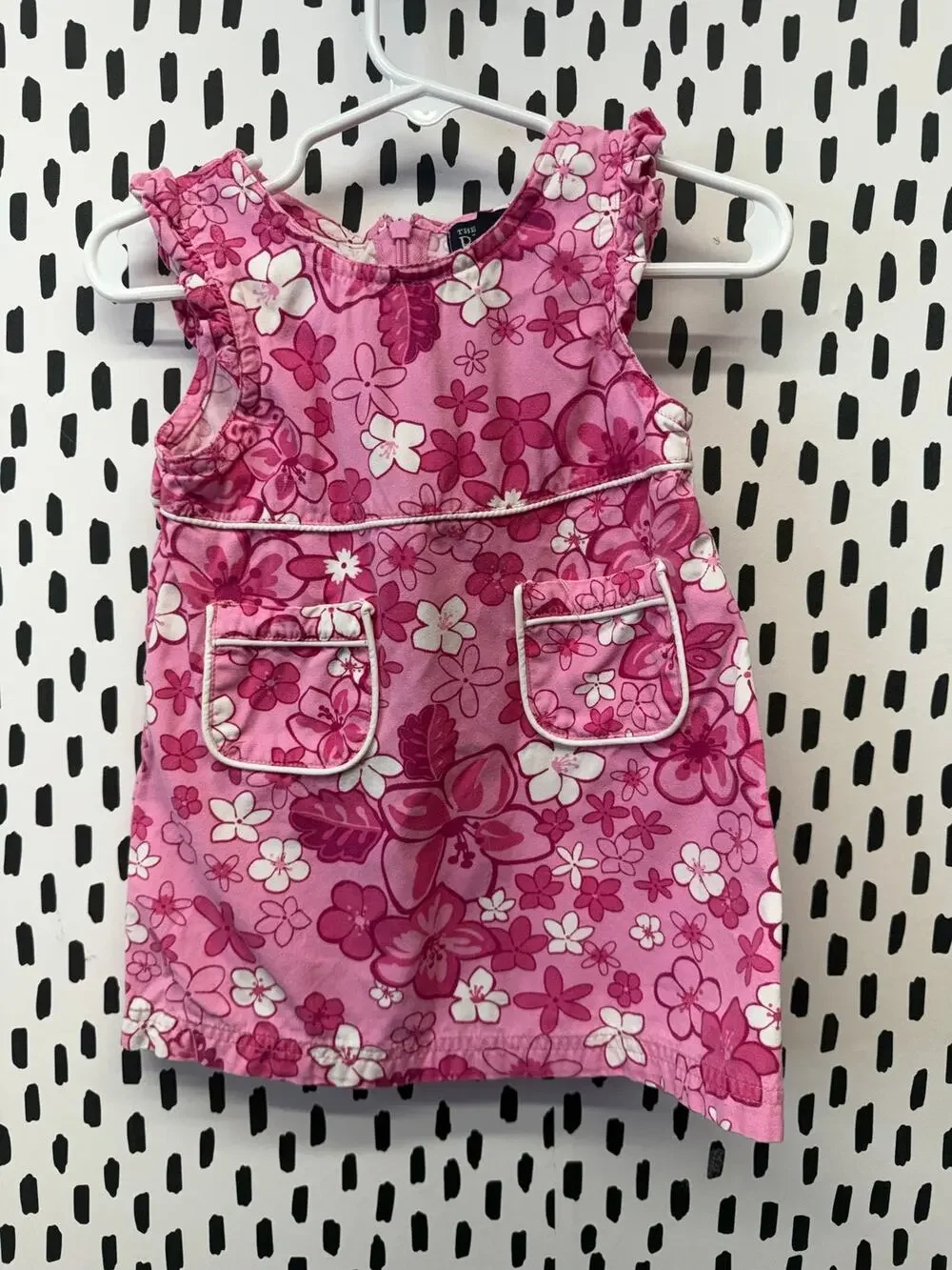 Y2K Hawaiian The Childrens Place pink Hawaii Dress size 18 months